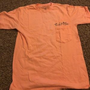 Orange Salt Life tee